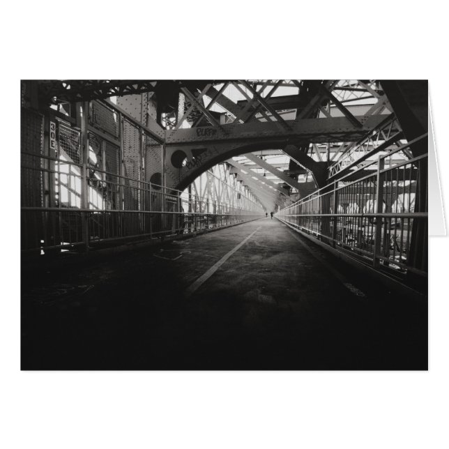 Williamsburg Bridge Architecture - New York City (Front Horizontal)