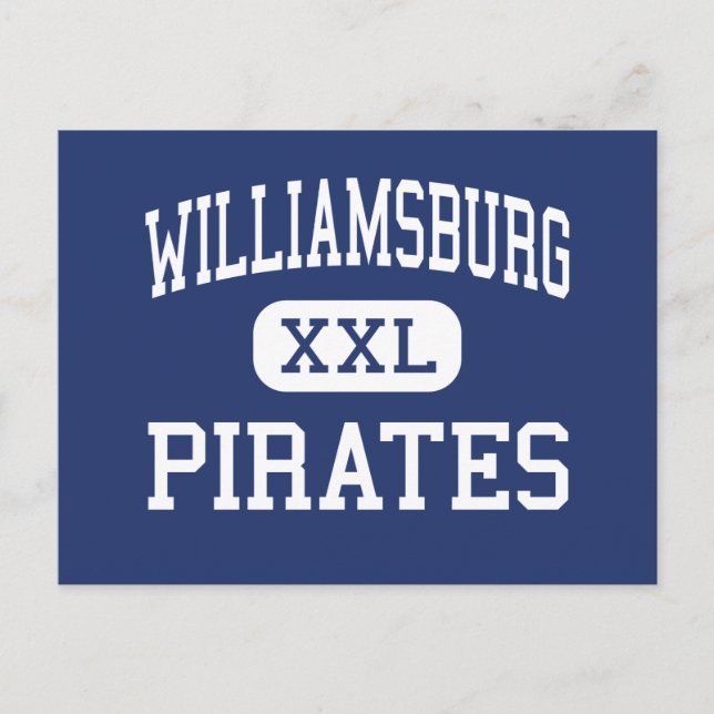 Williamsburg - Pirates - High - Williamsburg Postcard (Front)