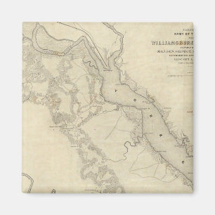 Williamsburg to the White House Magnet