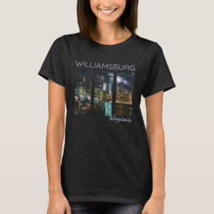 Williamsburg Virginia Skyline Local Yorktown York T-Shirt