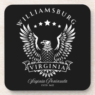 Williamsburg Virginia Vintage Eagle Coaster