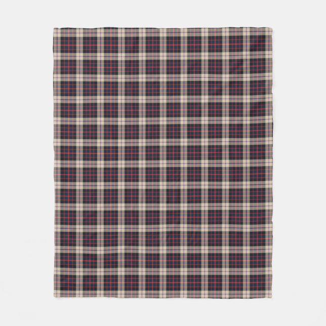 Williamson Modern Tartan Fleece Blanket, 50"x60" Blanket (Front)