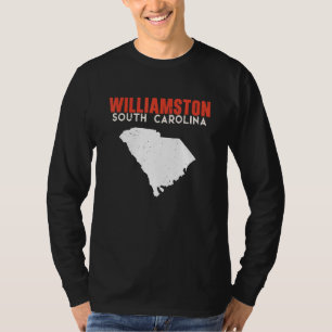 Williamston South Carolina USA State America Trave T-Shirt