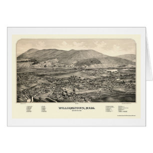 Williamstown, MA Panoramic Map - 1889