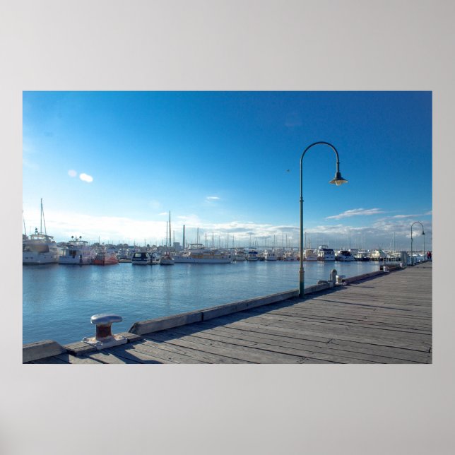 Williamstown wharf poster (Front)