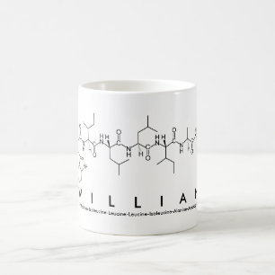 Willian peptide name mug