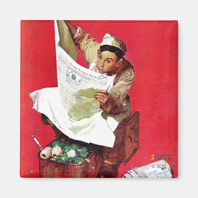 Willie Gillis on K.P Magnet (Front)