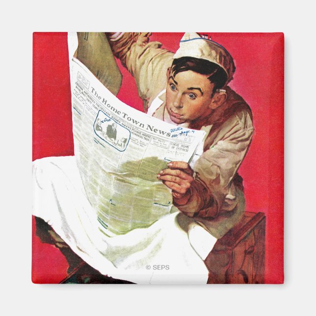 Willie Gillis on K.P Magnet (Front)