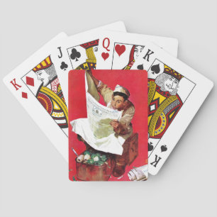 Willie Gillis on K.P Playing Cards