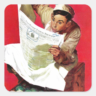 Willie Gillis on K.P Square Sticker