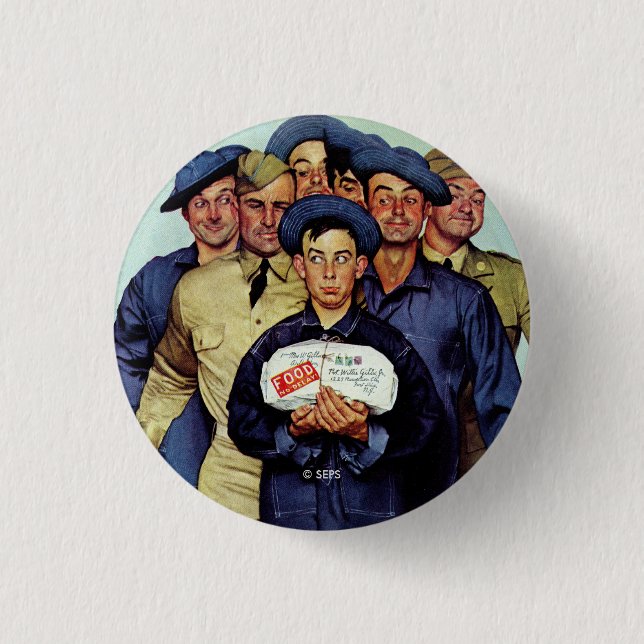 Willie Gillis' Package from Home 3 Cm Round Badge (Front)