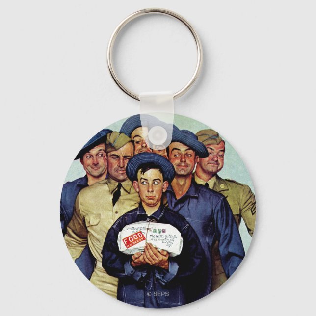 Willie Gillis' Package from Home Key Ring (Front)