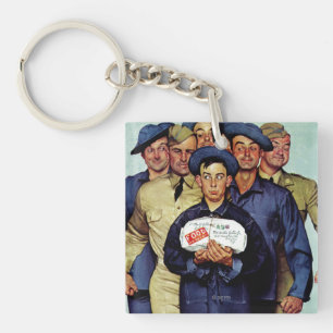 Willie Gillis' Package from Home Key Ring