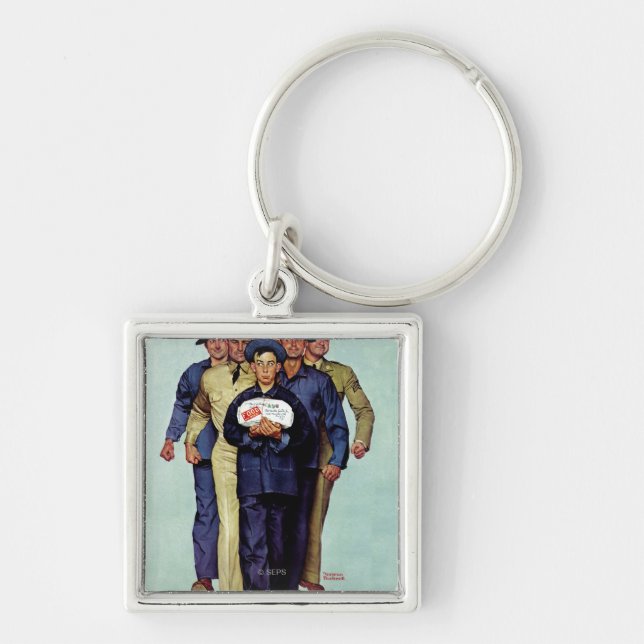 Willie Gillis' Package from Home Key Ring (Front)