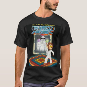 Willie the wolf Staying Alive Parody T-Shirt
