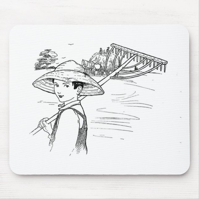 Willie's New Rake Mouse Pad (Front)