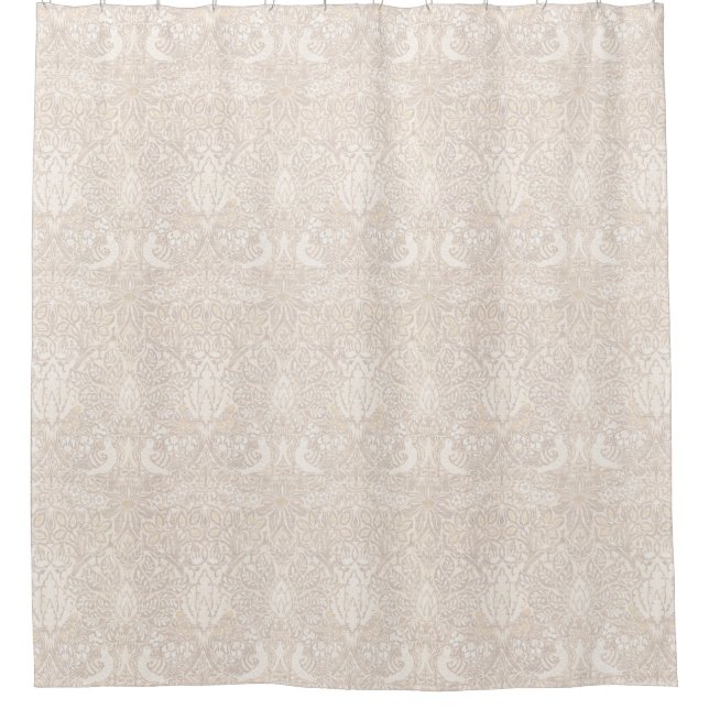 Willim Morris "Dove and Rose" 1 Shower Curtain (Front)