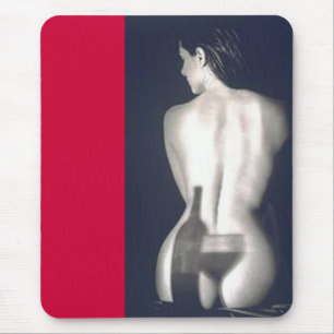 Willi's girl mouse pad