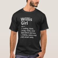 WILLIS GIRL TX TEXAS Funny City Home Roots Gift