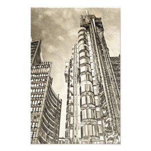 Willis Group and Lloyd's of London Photo Print