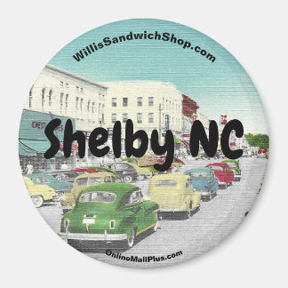 Willis Sandwich Shop Shelby NC Magnet