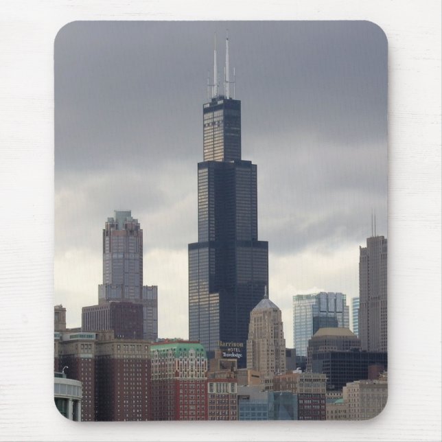 Willis Tower - Chicago, Illinois Mousepad (Front)