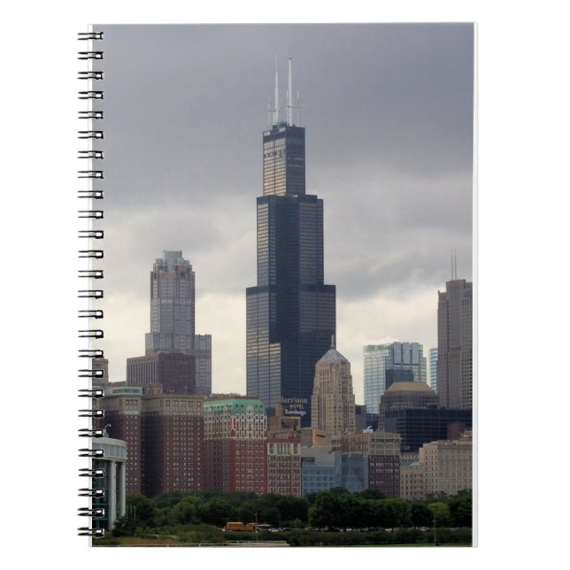 Willis Tower - Chicago - Windy City - Notebook (Front)