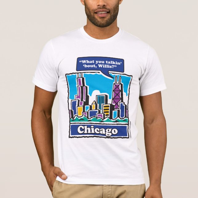 Willis Tower ears T-Shirt (Front)