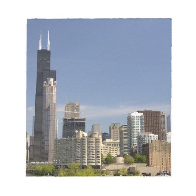 Willis Tower formerly known as the Sears Tower Notepad (Front)