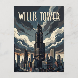 Willis Tower Postcard