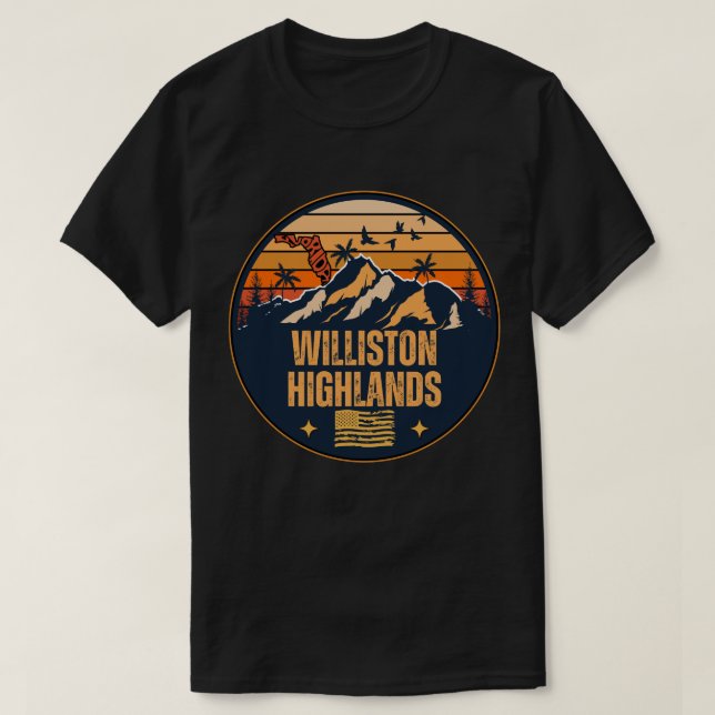 Williston Highlands, Florida  T-Shirt (Design Front)