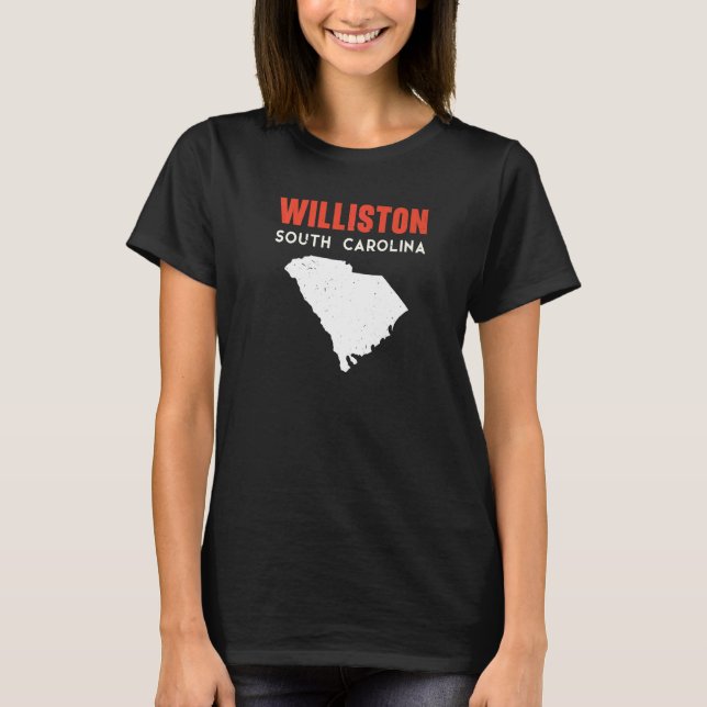 Williston South Carolina USA State America Travel T-Shirt (Front)