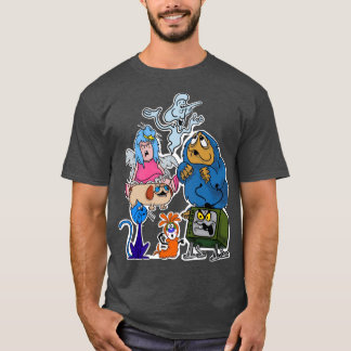 Willohe Wisp 1980s Retro Cartoon British V Nostalg T-Shirt