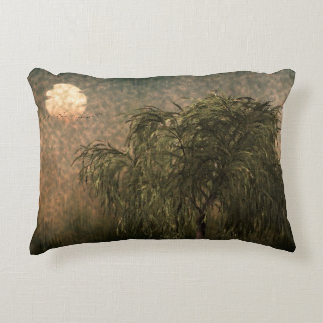 Willow at Sunset Decorative Cushion (Front)