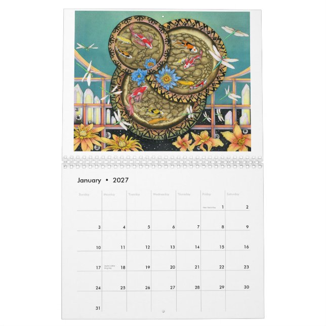 Willow B Norris 2015 Calendar (Jan 2027)