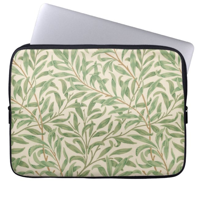 Willow Bough (by William Morris) Laptop Sleeve (Front)