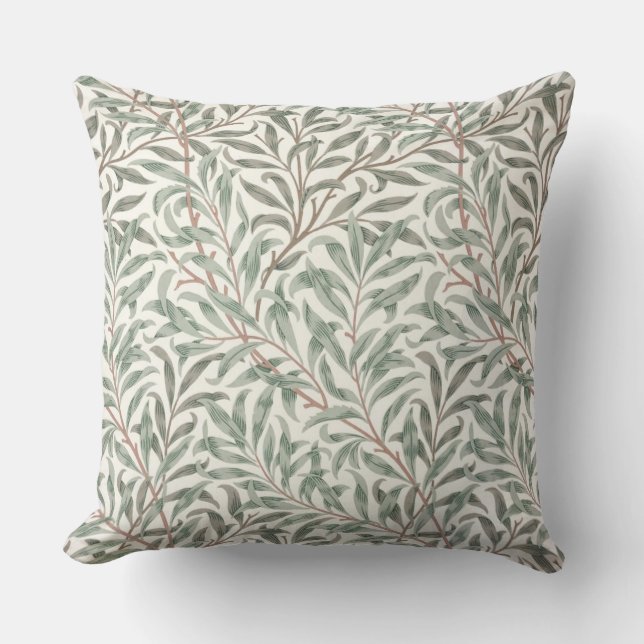 Willow Bough, wallpaper design, 1874 (wallpaper) Cushion (Front)