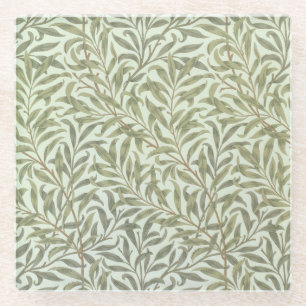 'Willow Bough' wallpaper design, 1887 Glass Coaster