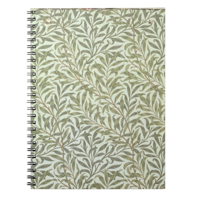 'Willow Bough' wallpaper design, 1887 Notebook (Front)
