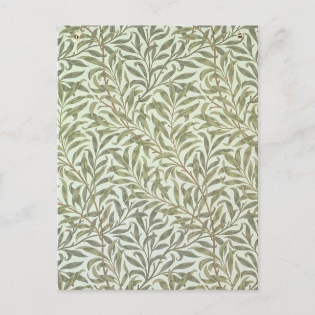 'Willow Bough' wallpaper design, 1887 Postcard (Front)
