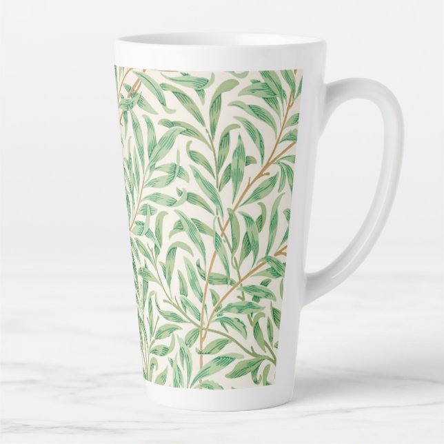 Willow Bough William Morris Pattern Latte Mug (Right)