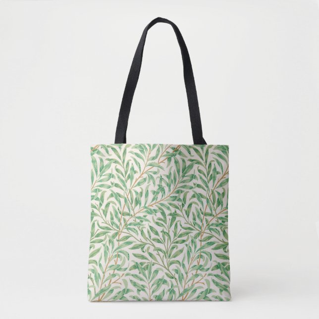 Willow Bough William Morris Pattern Tote Bag (Front)