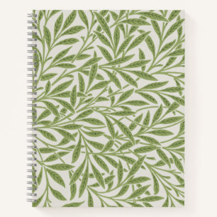 Willow boughs by William Morris Notebook