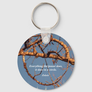 Willow circle key ring