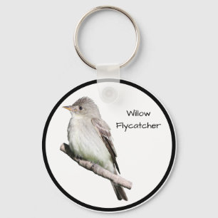 Willow Flycatcher Key Ring