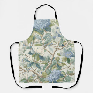 Willow Little Magnolia Wallpaper Floral Coastal Apron