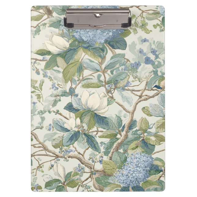 Willow Little Magnolia Wallpaper Floral Coastal Clipboard (Front)