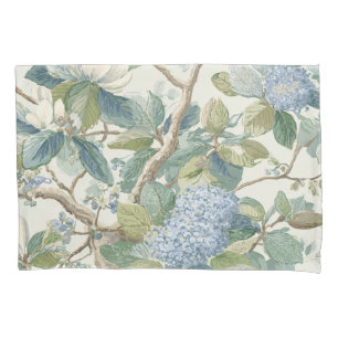 Willow Little Magnolia Wallpaper Floral Coastal  Pillowcase
