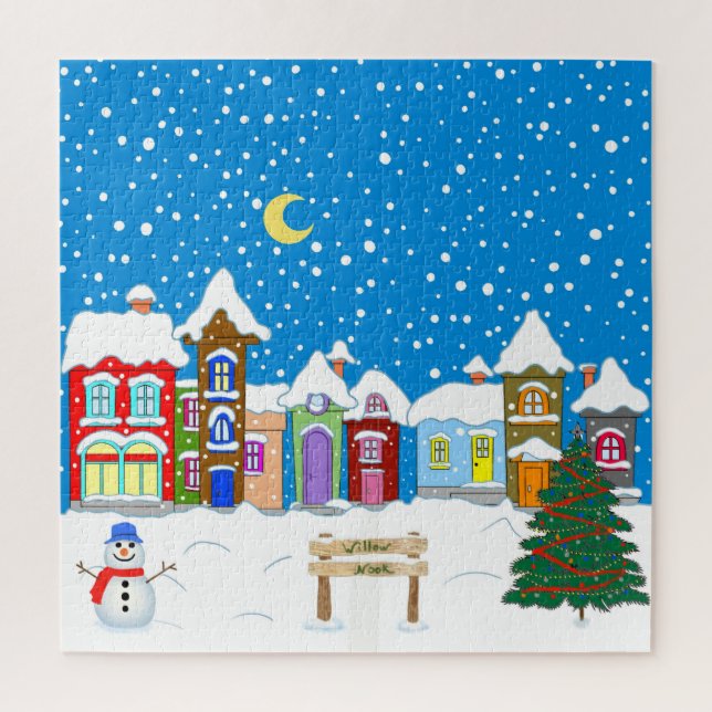 Willow Nook at Christmas Jigsaw Puzzle (Vertical)