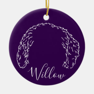 Willow Ornament (Paw Prints)